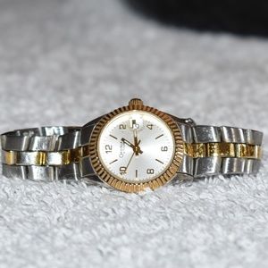 Caravelle by Bulova T/T SS Oyster Calendar Watch